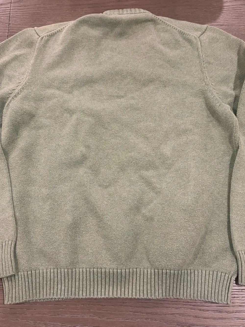 J. Crew Olive Green Crewneck Sweater